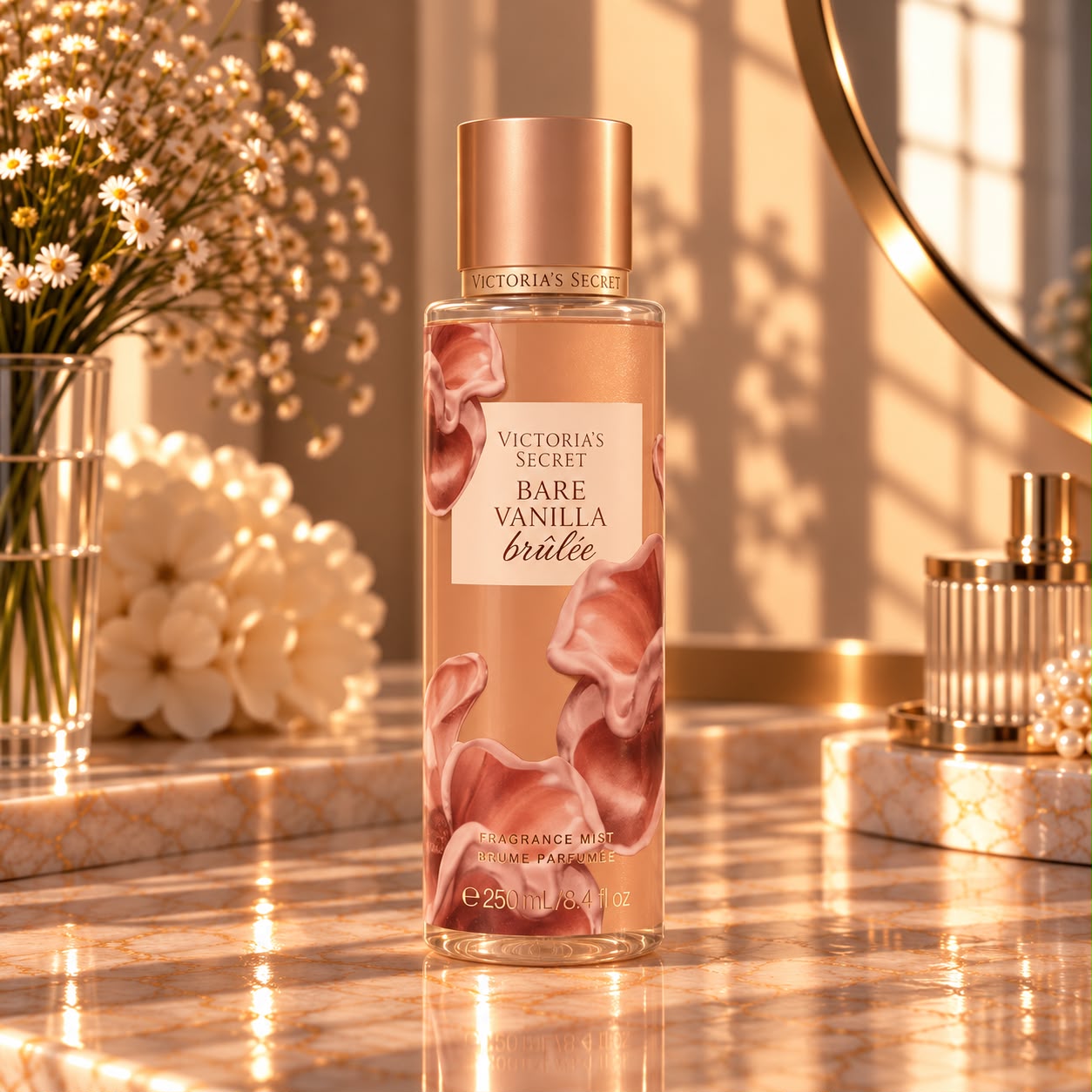 Body Splash Limited Edition Victoria’s Secret Bare Vanilla Brûlée 250ml